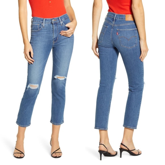 Levi's Denim - Levi's 724 High Rise Straight Crop Jeans NWT